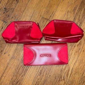 Clinique Makeup Bags Set Of 3
